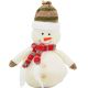 7. DECORATIVE SNOWMAN 23CM IN A HAT AND SCARF