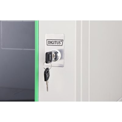 20. NWS Wandschrank 19" 7HE Digitus 416.15x600x450 mm, Farbe Grau (RAL 7035)