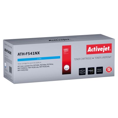 Activejet ATH-F541NX Toner (replacement for HP 203X HP203X CF541X CRG 054H CRG054H; Supreme; 2500 pages; cyan)