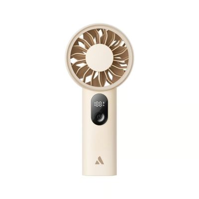 2. Aecooly Halo 03 Portable Handheld Fan, Beige