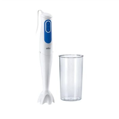 7. Braun MQ 3000 Smoothie 0.6 l Immersion Blender 700 W Blue, White
