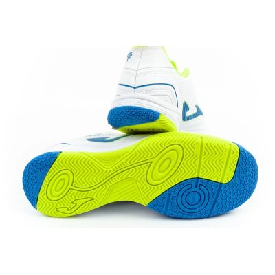 9. Joma Toledo JR 2602 indoor football shoes for kids, white