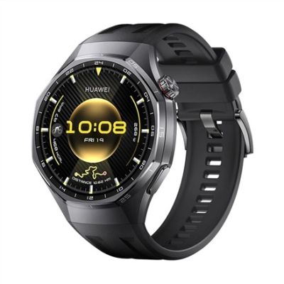 4. Huawei WATCH GT 6 Pro 46mm Smart Watch | GPS (Satellite) | AMOLED | 1.47 inch | Waterproof | Black