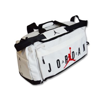 2. AIR Jordan Duffle Bag White - SM0168-001
