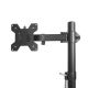 4. MACLEAN Monitor Mount, max. VESA 100 x 100, 13–27", 9 kg, Dual MC-967