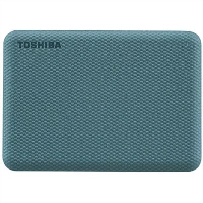 2. Toshiba Canvio Advance External Hard Drive 1 TB 2.5" Micro-USB B 3.2 Gen 1 (3.1 Gen 1) Green