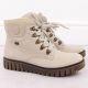 16. Waterproof beige women's hiking boots Rieker Y3433-60