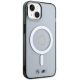 4. BMW Silver Ring MagSafe case for iPhone 14 Plus - transparent