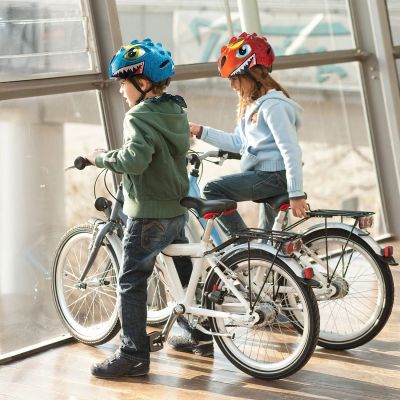 6. Wozinsky Children's Bicycle Helmet, Dragon Pattern, Lightweight, S - Red