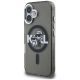 2. Karl Lagerfeld IML Glitter Karl & Choupette Sketch Logo MagSafe Case for iPhone 16 - Black