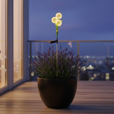 5. SOLAR LAMP DANDELION 48 LED 78CM