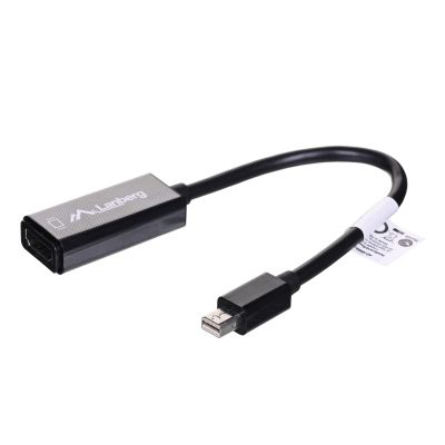 Lanberg AD-0005-BK adapter (Mini DisplayPort M - HDMI F; 0.20m; black)