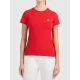 Women's slim cotton T-shirt 4F 4FWAW26TTSHF3500-62S