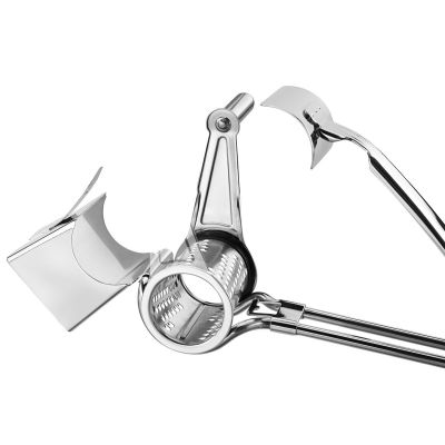 9. GEFU 19071 Hand Grater/Spiralizer Stainless Steel