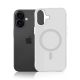 4. 3mk Smoke MagCase for iPhone 17 - white-translucent