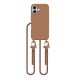 3. Tech-Protect MagNecklace MagSafe case with lanyard for iPhone 16 - brown