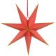 2. RED PAPER STAR DECORATION 60 CM SASKA GIFT & DECOR