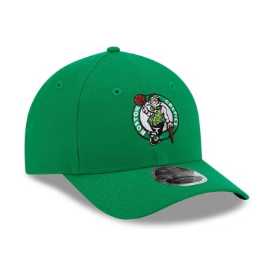 3. New Era 9FORTY Boston Celtics NBA Team M-Crown Green Snapback Cap - 60755475