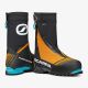 6. Scarpa Phantom 6000 HD mountaineering boots - black/bright orange