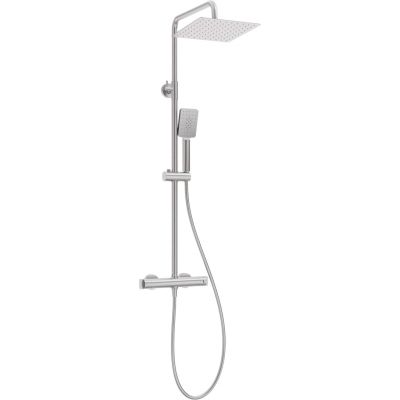 Rain shower with thermostatic shower tap