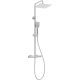 Rain shower with thermostatic shower tap