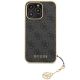 3. Guess 4G Charms Collection case for iPhone 14 Pro - gray