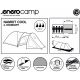 2. ENERO CAMP 4-PERSON COOL BLACK-BLUE TENT