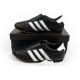 10. Adidas Women's Taekwondo Sports Shoes Black Leather Slip-On