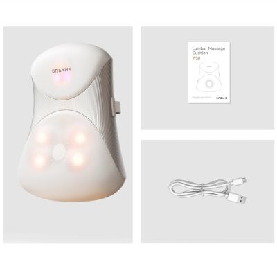 11. Dreame W30 Massager – Massage Cushion for Lower Back and Back, Beige