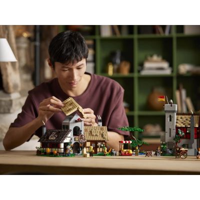 7. LEGO Icons 10332 Medieval Town Square