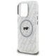 6. Karl Lagerfeld IML Karl Head Logo MagSafe Case for iPhone 16 Pro Max - Gray