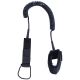 11. ENERO SUP BOARD SAFETY ROPE 10 FEET BLACK
