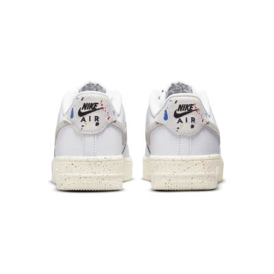 4. Women's Nike Air Force 1 LOW LV8 3 GS White Sneakers - DJ2598-100