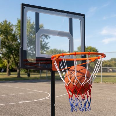 6. Meteor Denver Freestanding Basketball Hoop 108-210 cm