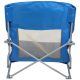 8. BEACH CHAIR WITH ARMRESTS 55x58x64CM FOLDABLE BLUE