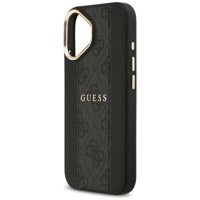 6. Guess 4G Stripe MagSafe case for iPhone 17 - black