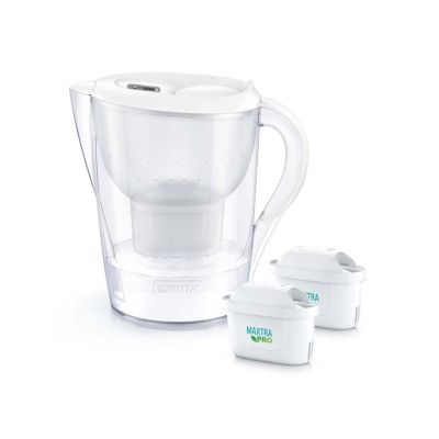 2. Brita Marella XL filter jug + 2 MaxtraPro PP cartridges (3.5l; white)