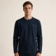 8. Paul&Shark Men's Cotton T-shirt Navy Blue 99311006-13 - Classic Cut, Logo