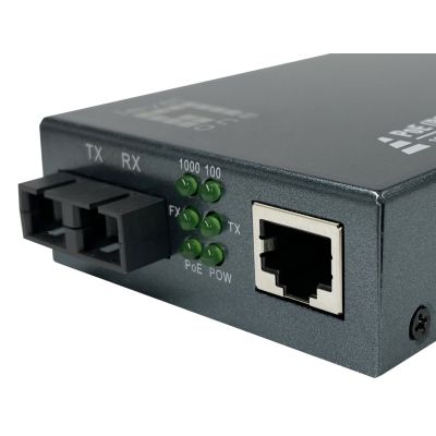 6. LevelOne GVT-2014 Network Converter 1000 Mbit/s 1310 nm Single Gray