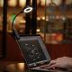 8. Tech-Protect LL100 Wireless Lamp with Clip + USB-A / USB-C Cable 30 cm - Black