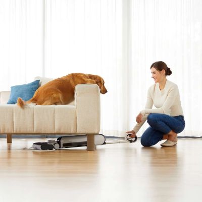 12. UWANT D100 17000Pa Upright Vacuum Cleaner with Mopping Function and Charging Station - White