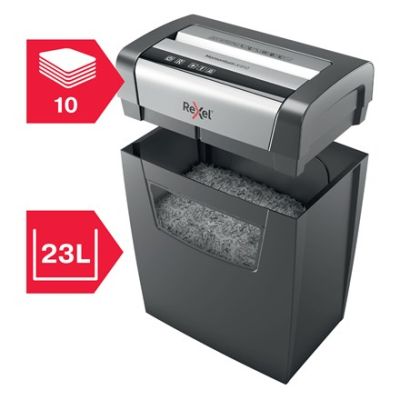 14. Rexel Momentum X410 Shredder, 10 sheets, 23 l bin