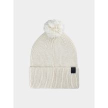 Unisex winter hat with pompom 4F 4FWAW24ACAPU472-11S