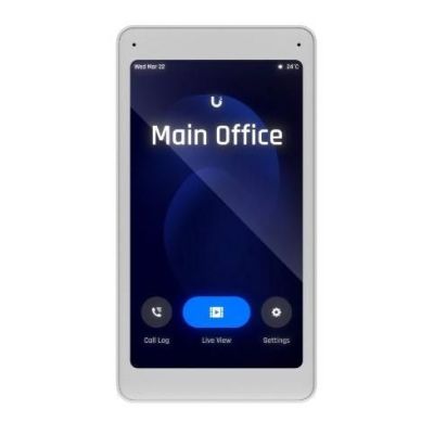 10. Ubiquiti UA-Intercom-Viewer UniFi Access 5" touchscreen intercom monitor, PoE powered