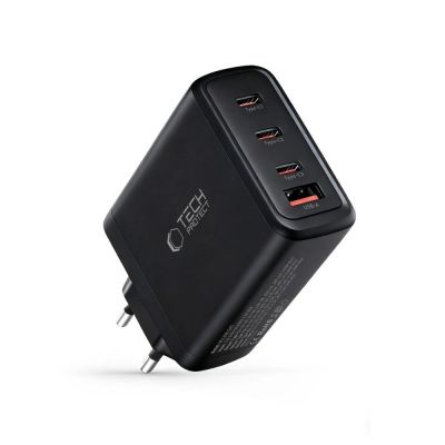 2. Tech-Protect NC120W-GAN 4-Port 120W Wall Charger - Black