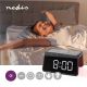 7. Nedis WCACQ30BK Alarm Clock Digital Alarm Clock Black
