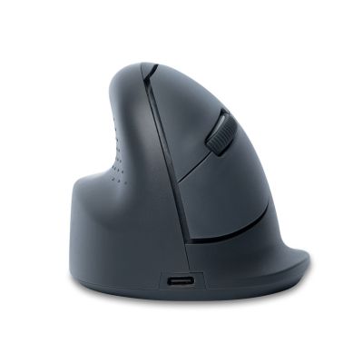 2. R-Go Tools R-Go HE Basic Vertical Mouse, Ergonomic Mouse, Medium Size (Hand Length 165-185 mm), Left-Handed, Bluetooth