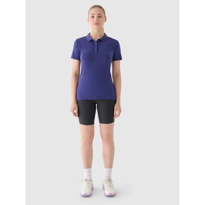 5. Women's slim polo shirt 4F 4FWMM00TPTSF514-031S