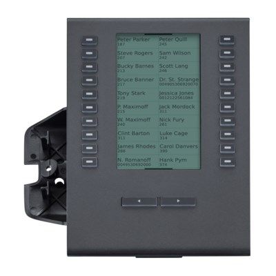 2. Functional expansion module for Auerswald COMfortel D-XT20i VoIP telephone - for COMfortel D-210, D-400, D-600 (90271)