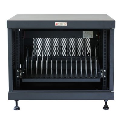 16. TECHLY 14-SLOT MOBILE DEVICE CHARGING STATION